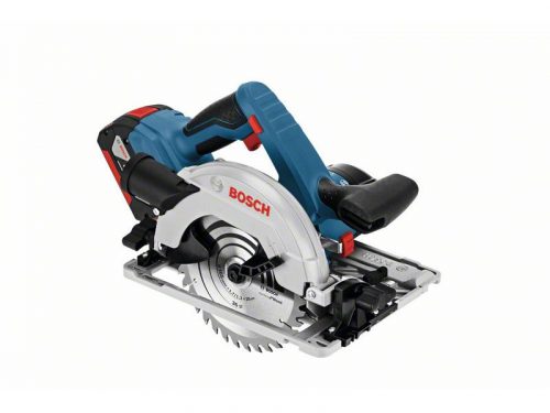 BOSCH Akkus körfűrész GKS 18V-57 G motorfékes, L-Boxx-ban (165 mm x 20 mm) (akku és töltő nélkül)