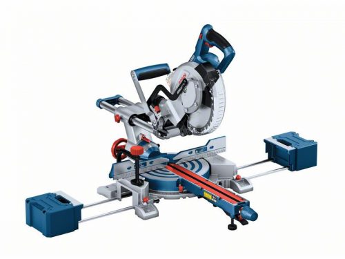 BOSCH GCM 18V-216 D Gérvágó fűrész (2x munkadarab támaszték)