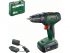 BOSCH UniversalDrill 18 Akkus fúrócsavarozó (1x1,5Ah) kofferben