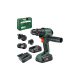 BOSCH Akkus fúrócsavarozó AdvancedDrill 18V-80 Quicksnap + adapterek 78 Nm (2 x 2,5 Ah + töltő)