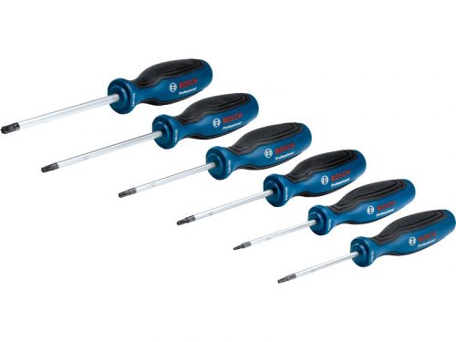 BOSCH Torx csavarhúzó készlet 6 részes S2