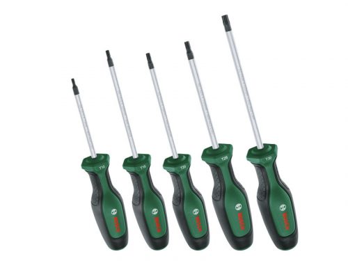 BOSCH Torx csavarhúzó készlet 5 részes S2