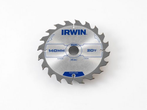 IRWIN Fűrésztárcsa fához 140 x 20 mm / 20T