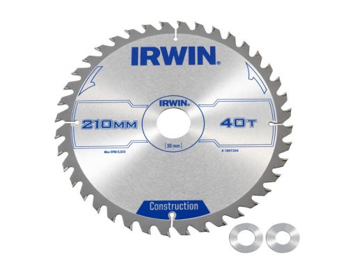 IRWIN Fűrésztárcsa fához 210 x 30 mm / 40T