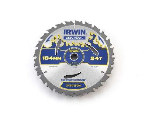 IRWIN Fűrésztárcsa fához 184 x 16 mm / 24T