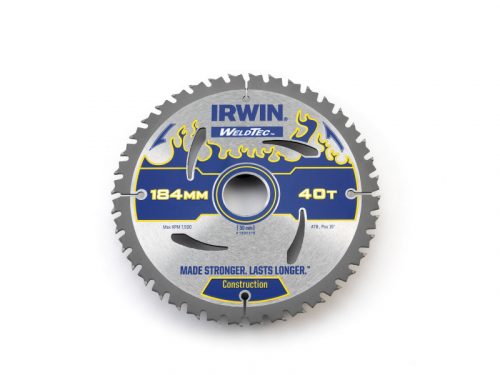 IRWIN Fűrésztárcsa fához 184 x 30 mm / 40T