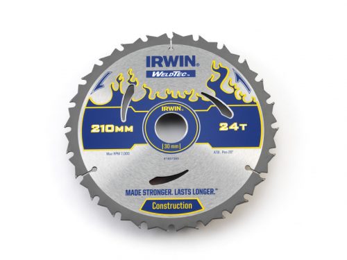 IRWIN Fűrésztárcsa fához 210 x 30 mm / 24T