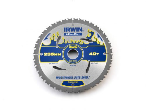 IRWIN Fűrésztárcsa fához 235 x 30 mm / 40T