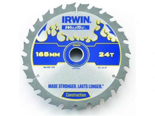 IRWIN Fűrésztárcsa fához 165 x 20 mm / 24T