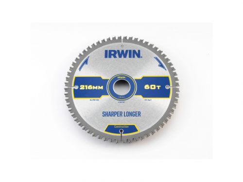 IRWIN Fűrésztárcsa fához 216 x 30 mm / 60T