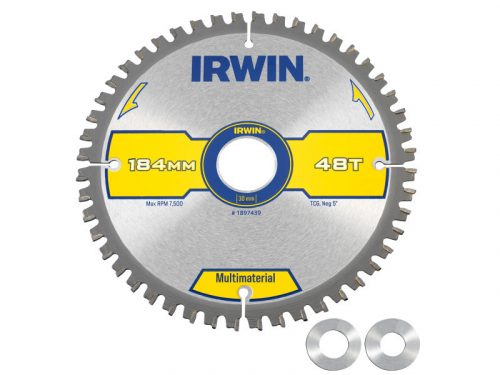 IRWIN Fűrésztárcsa Multi 184 x 30 mm / 48TCG