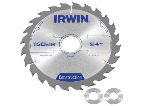 IRWIN Fűrésztárcsa fához 160 x 30 mm / 24T