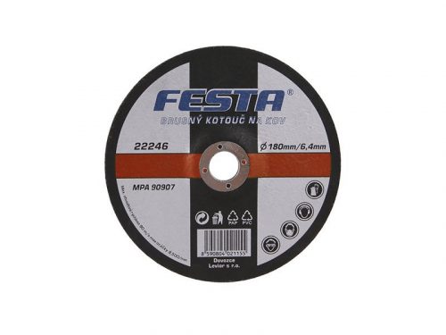 FESTA Tisztítókorong fémre 180 x 6,4 x 22 mm