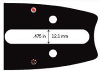 LÁNCVEZETŐ 15" .325 1,6mm 62ogn. EVEREST