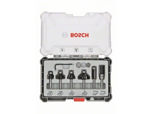 BOSCH Él- és profilmaró készlet 6 részes 6 mm-es befogással