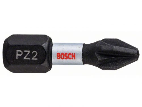 BOSCH Bithegy PZ2 x 25 mm 1/4" Impact Control (2 db)