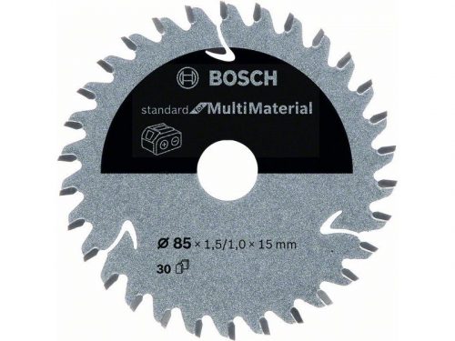 BOSCH Fűrésztárcsa univerzális 85 x 15 x 1,5 mm / 30T MultiMaterial