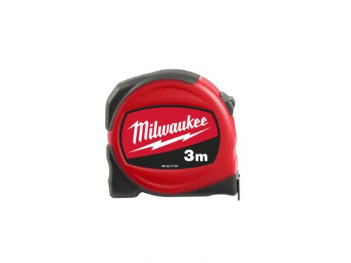 MILWAUKEE Mérőszalag 3 m x 16 mm metrikus SLIMLINE