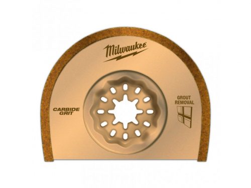 MILWAUKEE Fugaeltávolító fűrészlap 75 x 1,2 mm karbidszemcsés Multitool Starlock