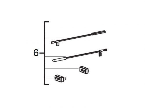 MILWAUKEE Szénkefe szett ROS150E-2-höz