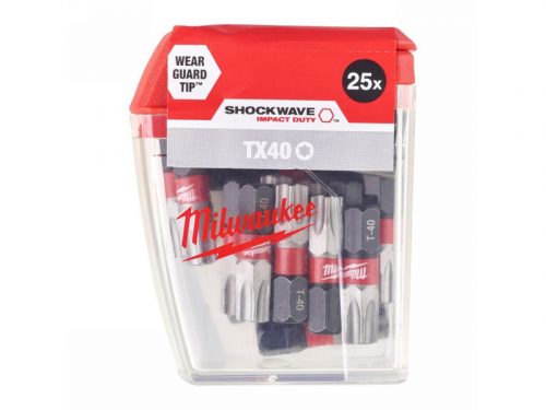 MILWAUKEE Bithegy T40 x 25 mm (25 db)