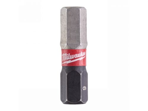 MILWAUKEE Bithegy imbusz 6 x 25 mm Shockwave Impact Duty (2 db)