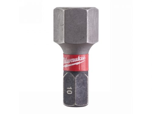 MILWAUKEE Bithegy imbusz 10 x 25 mm Shockwave Impact Duty (2 db)