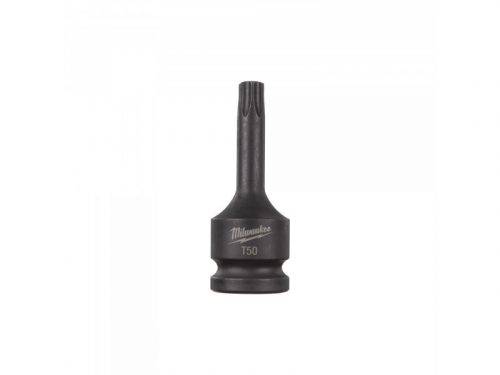 MILWAUKEE Gépi hosszú bit dugókulcs Torx 1/2" T50 CrMo