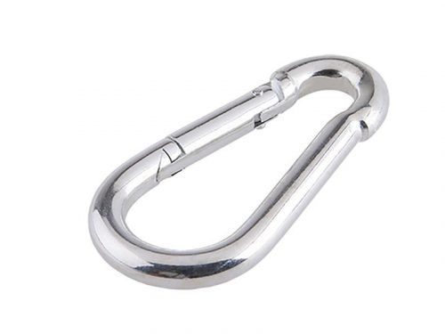 Karabiner 10 mm acél