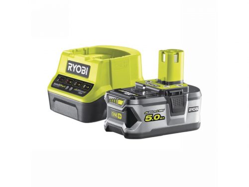 RYOBI Akkumulátor és töltő szett RC18120-150 18 V, 1x5,0 Ah Li-ion