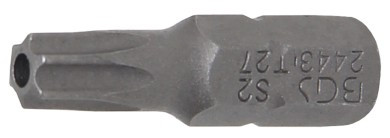 BGS Behajtófej | Hossz 25 mm | Külső hatszögletű 6,3 mm (1/4") | T-profil (Torx) T27 furattal