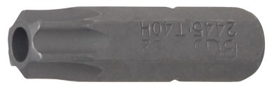 BGS Behajtófej | Hossz 25 mm | Külső hatszögletű 6,3 mm (1/4") | T-profil (Torx) T40 furattal