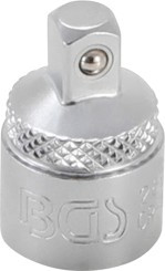 BGS Dugókulcs-adapter | 10 mm (3/8") - 6,3 mm (1/4")