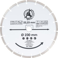 BGS DIY Szegmentált vágókorong | Ø 230 mm