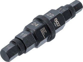 BGS Motorkerékpár speciális betét | 10 mm (3/8") | 12 - 24 mm