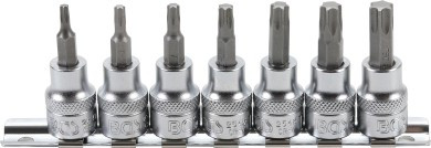 BGS Behajtófej-készlet | 10 mm (3/8") | T-profil (Torx) T15 - T50 | 7 darabos