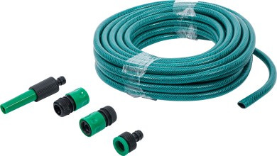 BGS Kerti tömlő | PVC | kerti permetezővel és csatlakozó dugóval | 1/2" | 15 m