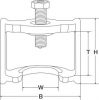 BGS Fékrudazattányér-lehúzó | Haldex-fékhez | 160 mm