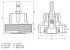 BGS 23-as sz. adapter a BGS 8027-hez, 8098 | VAG