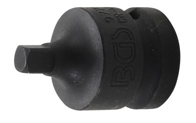 BGS Levegős dugókulcs adapter | 12,5 mm (1/2") - 6,3 mm (1/4")