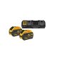 DEWALT FlexVolt Akkumulátor és duplatöltő szett 18 V (2 x 9 Ah akku) DCB132 x 2