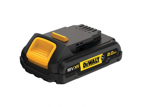 DEWALT XR Gumírozott akkumulátor 18 V / 2 Ah DCB183G