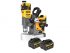 DEWALT Akkus Mágnestalpas fúrógép 18 V (2 x 9,0 Ah akku + töltő) DCD1623X2G