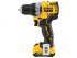 DEWALT Akkus fúrócsavarozó 12 V szénkefe nélküli (2 x 2 Ah + töltő) DCD701D2