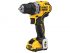 DEWALT Akkus fúrócsavarozó 12 V szénkefe nélküli (2 x 2 Ah + töltő) DCD701D2