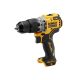 DEWALT Akkus ütvefúró-csavarozó 12 V szénkefe nélküli (Akku + töltő nélkül) DCD706N