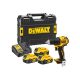 DEWALT Akkus fúrócsavarozó 18 V szénkefe nélküli (3 x 5 Ah + töltő + TSTAK) DCD708P3T