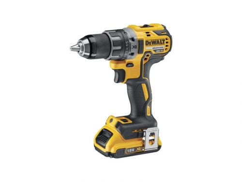 DEWALT Akkus fúrócsavarozó 18 V szénkefe nélküli (2 x 2 Ah + töltő) DCD791D2