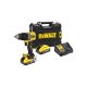 DEWALT Akkus fúrócsavarozó 18 V szénkefe nélküli (2 x 5 Ah + töltő + TSTAK) DCD805H2T