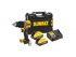 DEWALT Akkus fúrócsavarozó 18 V szénkefe nélküli (2 x 5 Ah + töltő + TSTAK) DCD805H2T